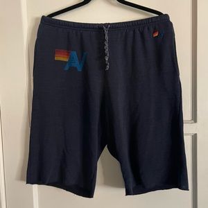 Aviator Nation Mens Logo Sweatshorts